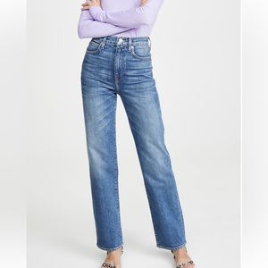 SLVRLAKE London High Rise Jeans in Blue Bird